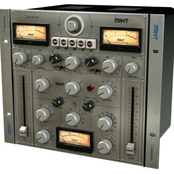 Photo du plugin MINT de chez Acustica Audio