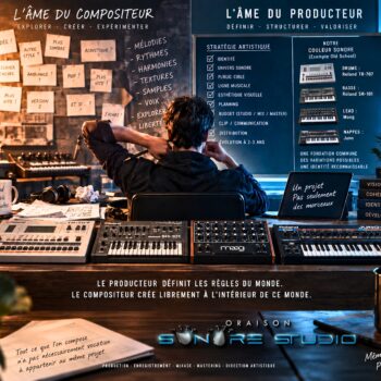 Compositeur et producteur : construire une identité artistique et une direction musicale cohérente